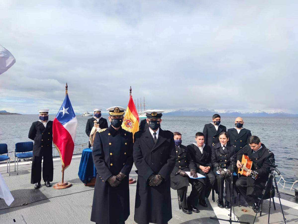 En imágenes: Así ha sido el cruce del Estrecho de Magallanes del buque escuela Juan Sebastián de Elcano