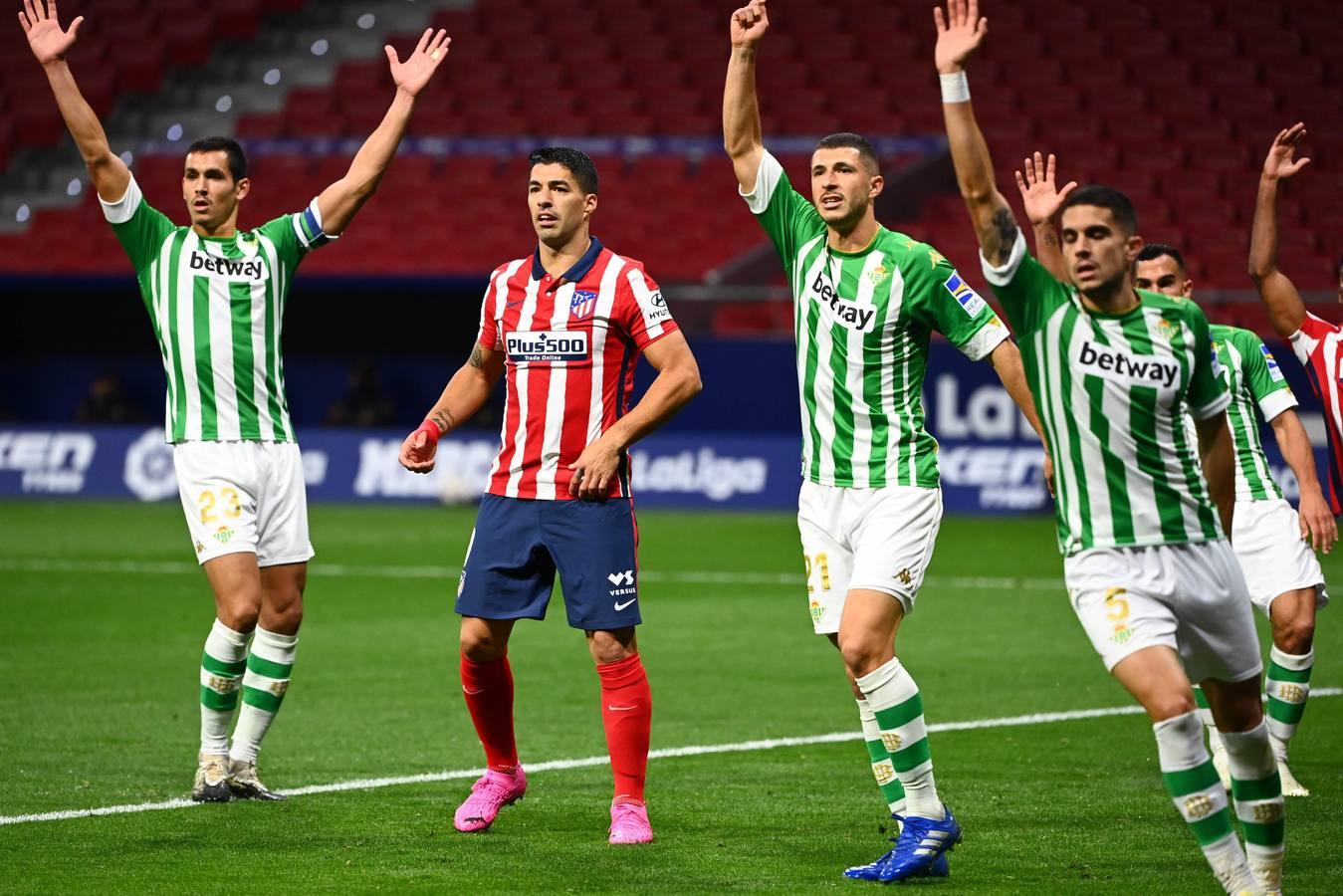 Las mejores imágenes del partido entre Atlético de Madrid y Real Betis Balompié