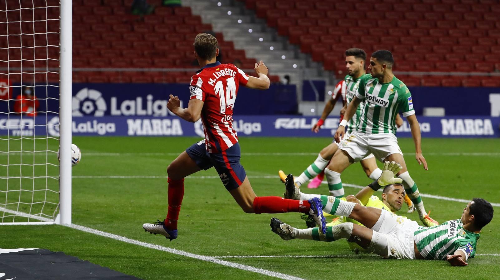 Las mejores imágenes del partido entre Atlético de Madrid y Real Betis Balompié