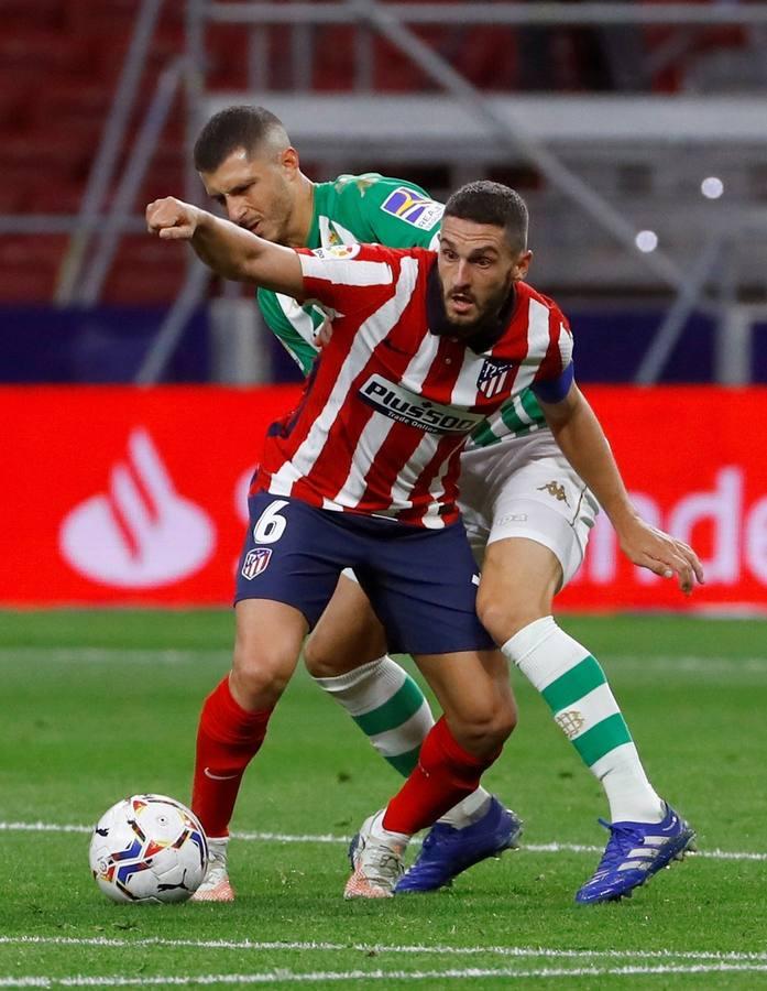 Las mejores imágenes del partido entre Atlético de Madrid y Real Betis Balompié