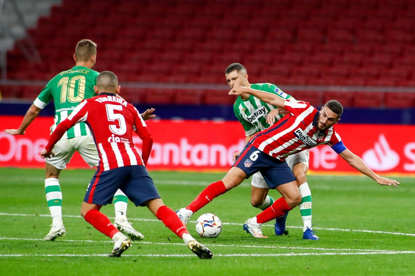 Las mejores imágenes del partido entre Atlético de Madrid y Real Betis Balompié