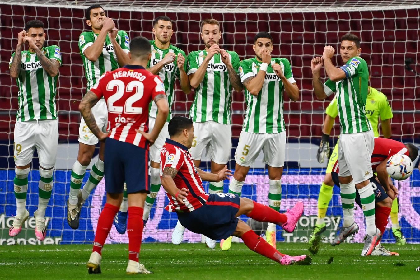 Las mejores imágenes del partido entre Atlético de Madrid y Real Betis Balompié