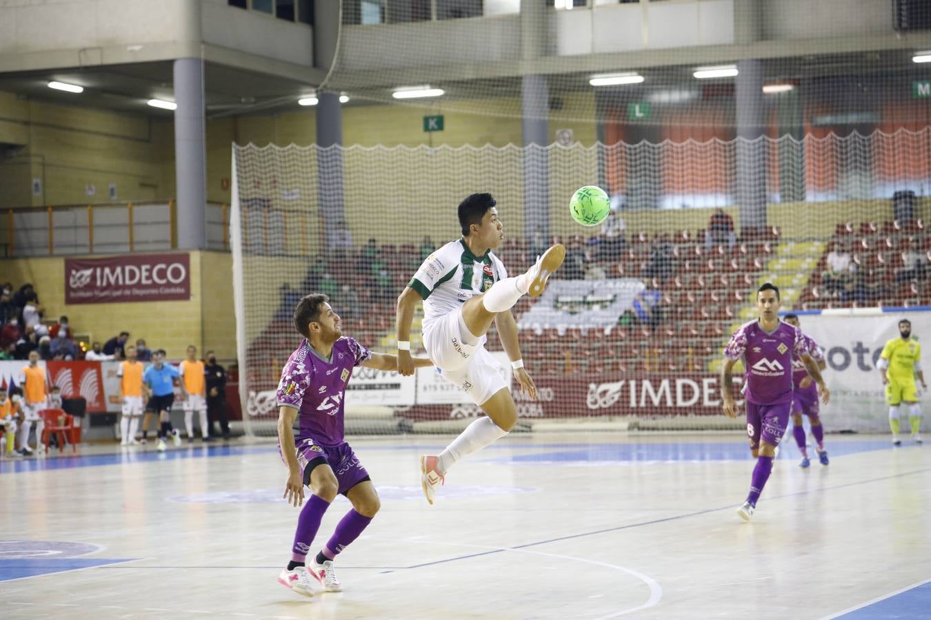 El empate entre el Córdoba Patrimonio y el Palma Futsal, en imágenes