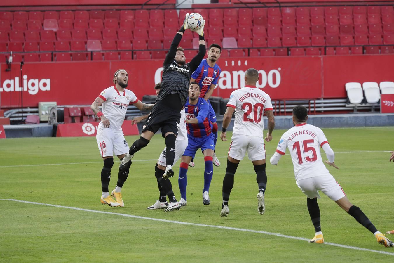 En imágenes, el partido entre Sevilla F.C. y el Eibar