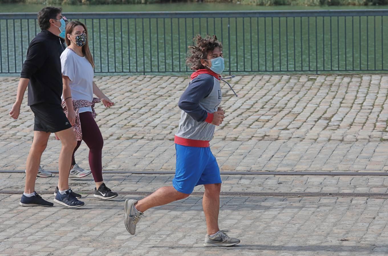 Salir a correr con mascarilla