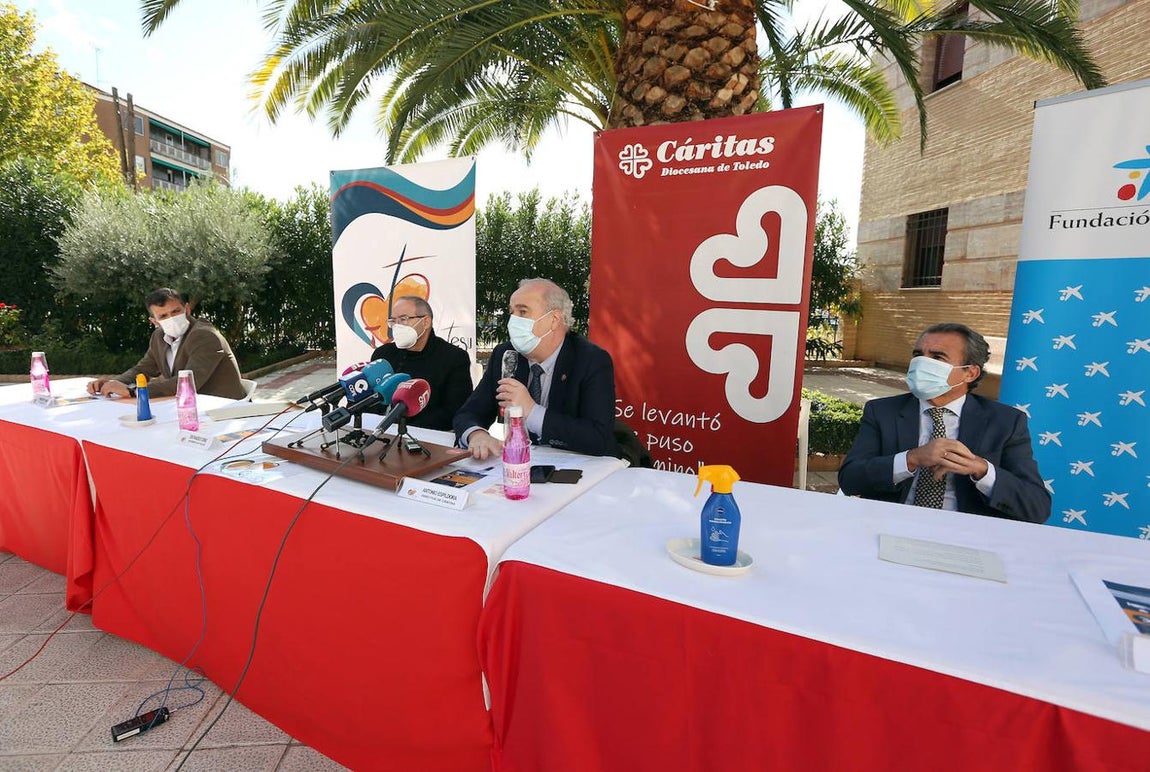 La inauguración del economato «José Rivera» de Toledo, en imágenes