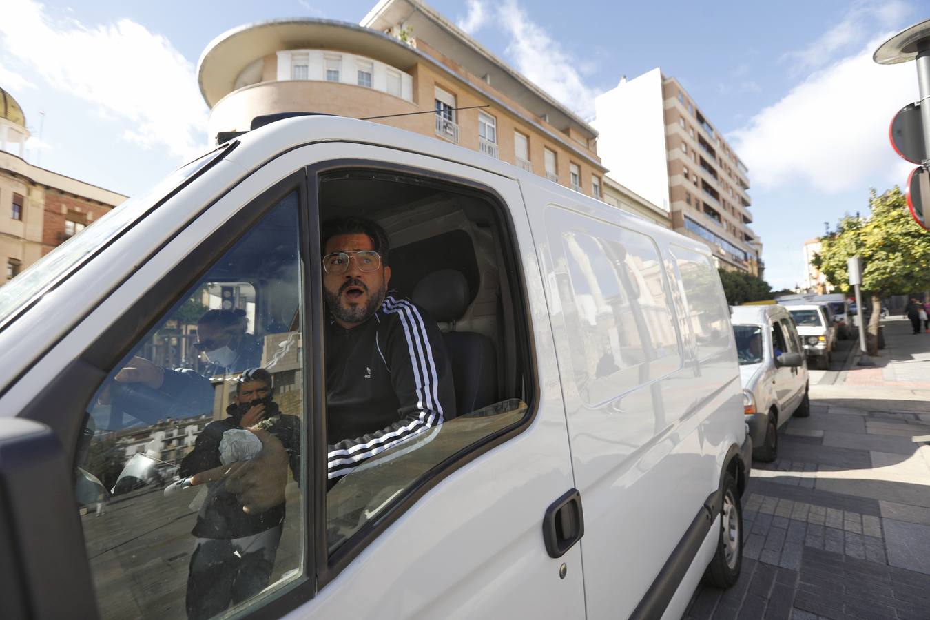 La protesta de los vendedores ambulantes en Córdoba, en imágenes