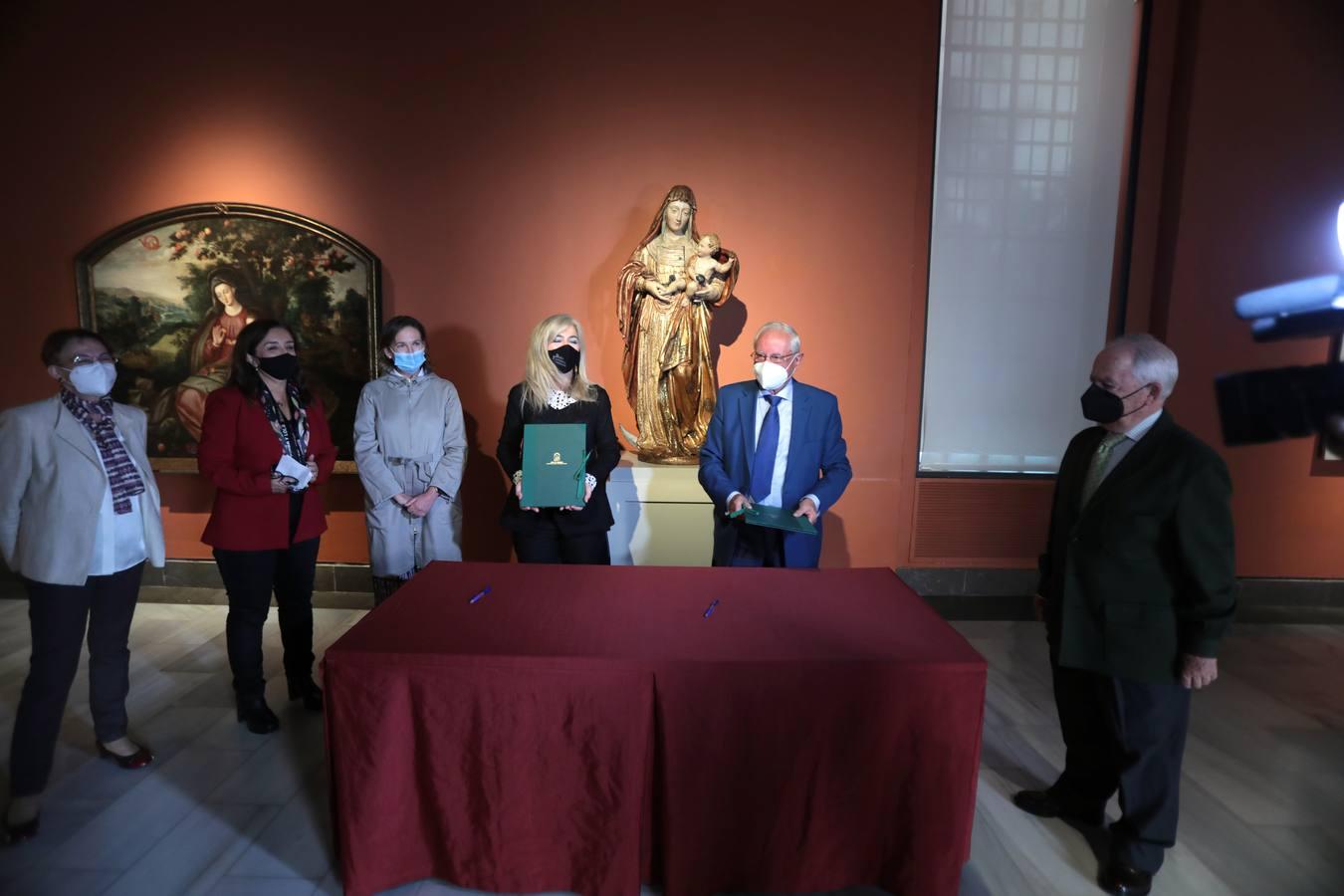 La «Virgen con el niño» de Roque Balduque se restaurará en Sevilla