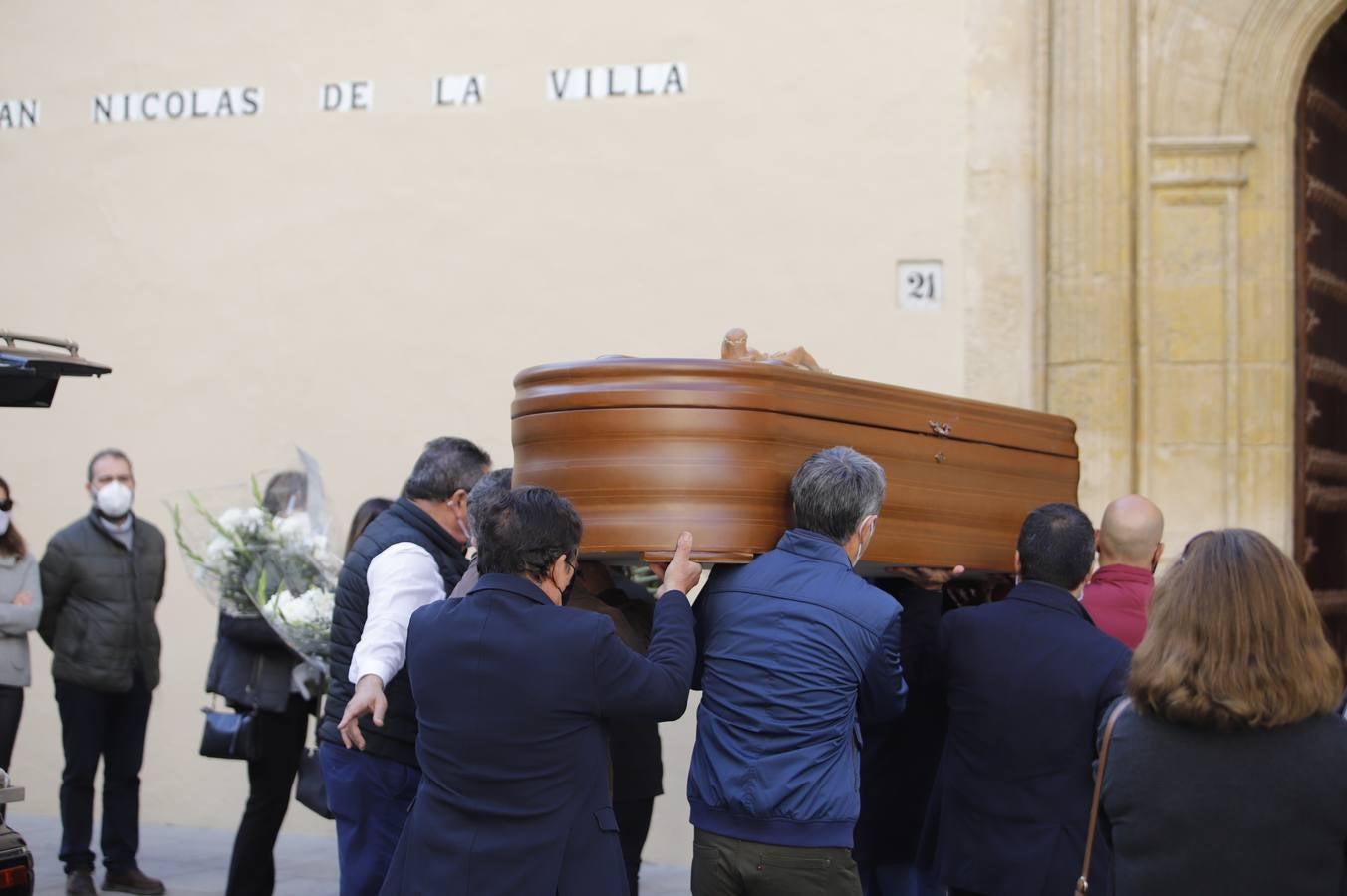 La misa por la muerte de José Morilla, en imágenes