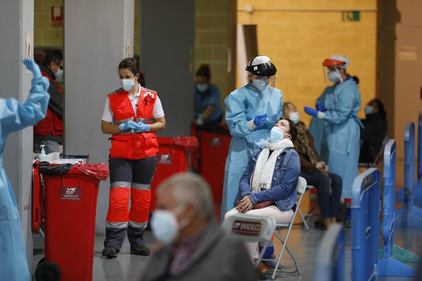 El cribado masivo en Córdoba, en imágenes