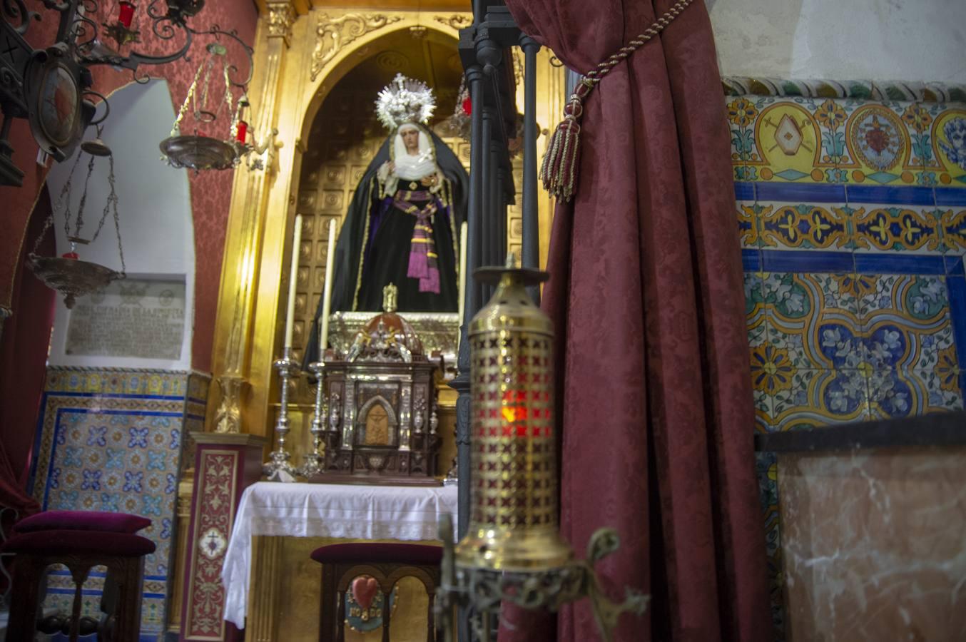 Galería de la Virgen de la Hiniesta de luto