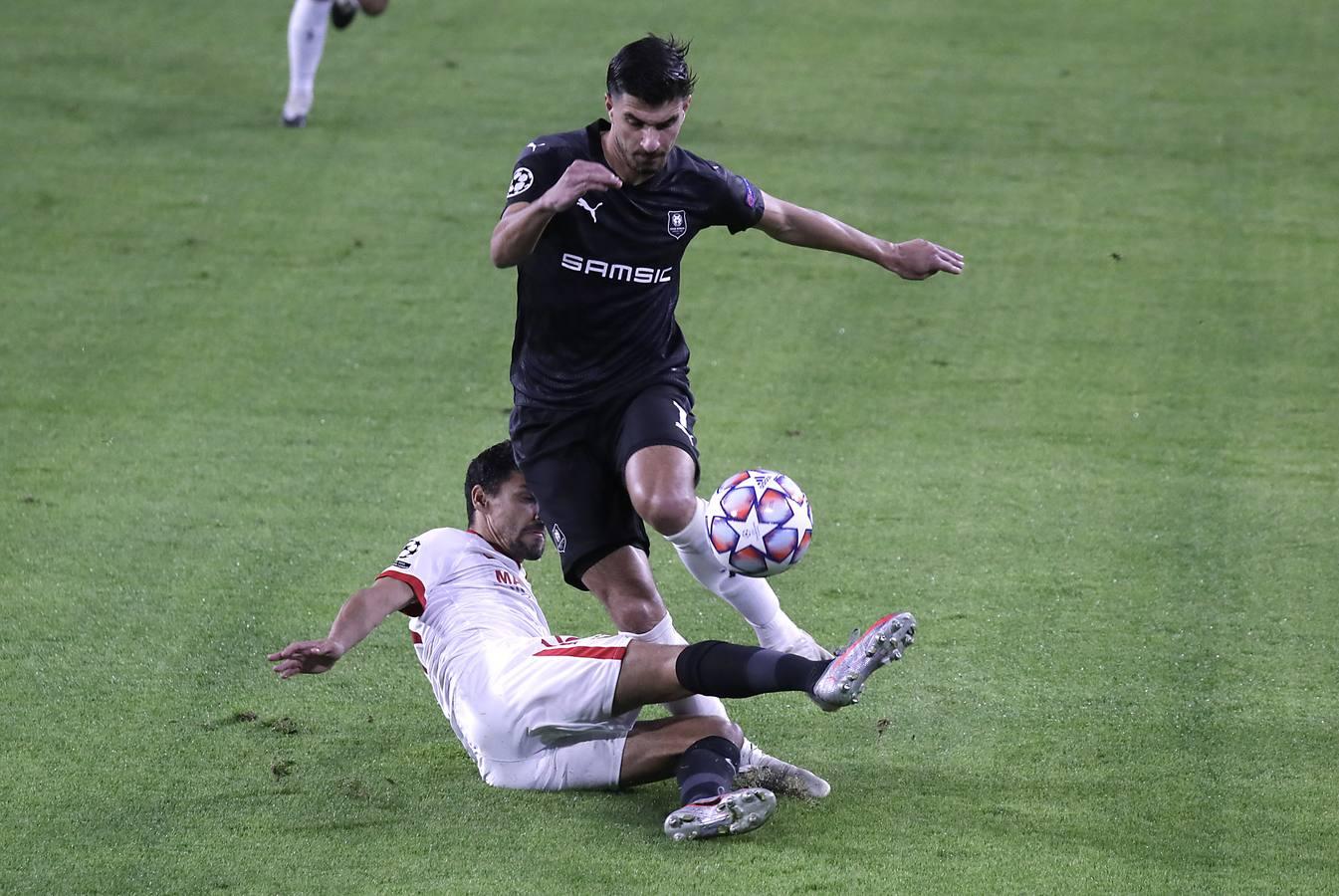 Las mejores imágenes del partido Sevilla F. C. - Rennes