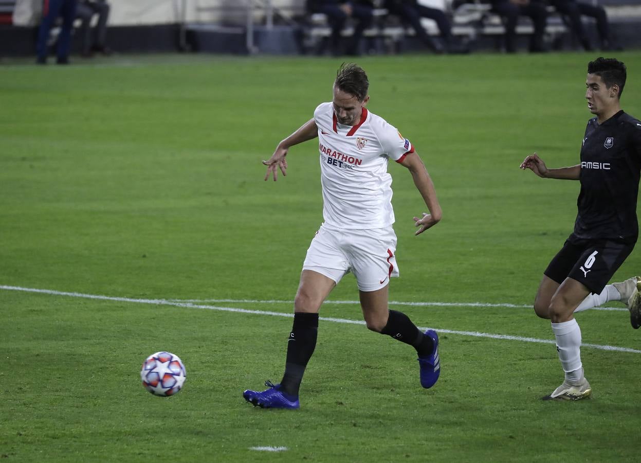 Las mejores imágenes del partido Sevilla F. C. - Rennes