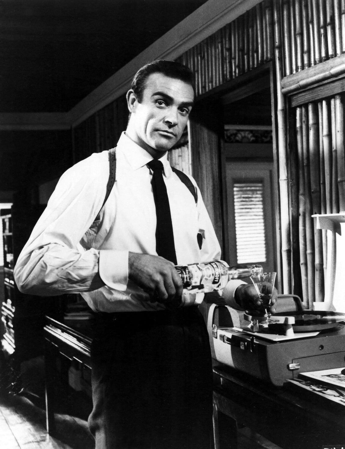 El actor en el filme «Agente 007 contra el Dr. No». 