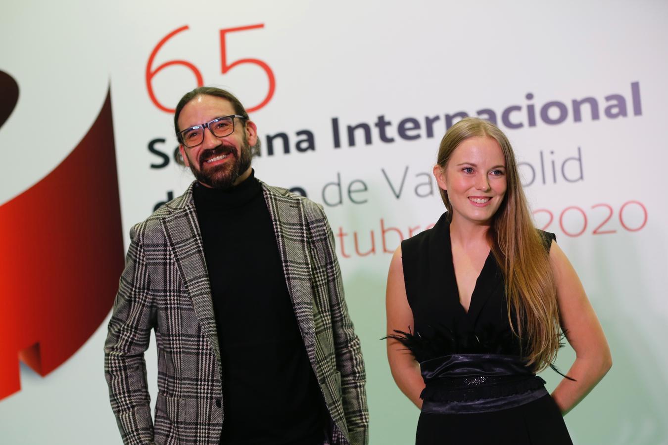 Alfombra verde previa a la gala de clausura a la Seminci