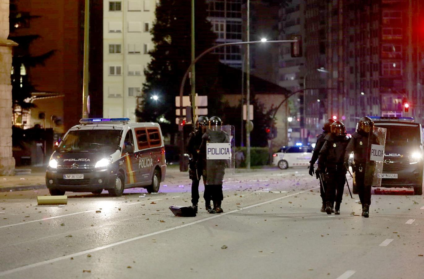 Graves disturbios en Burgos. 