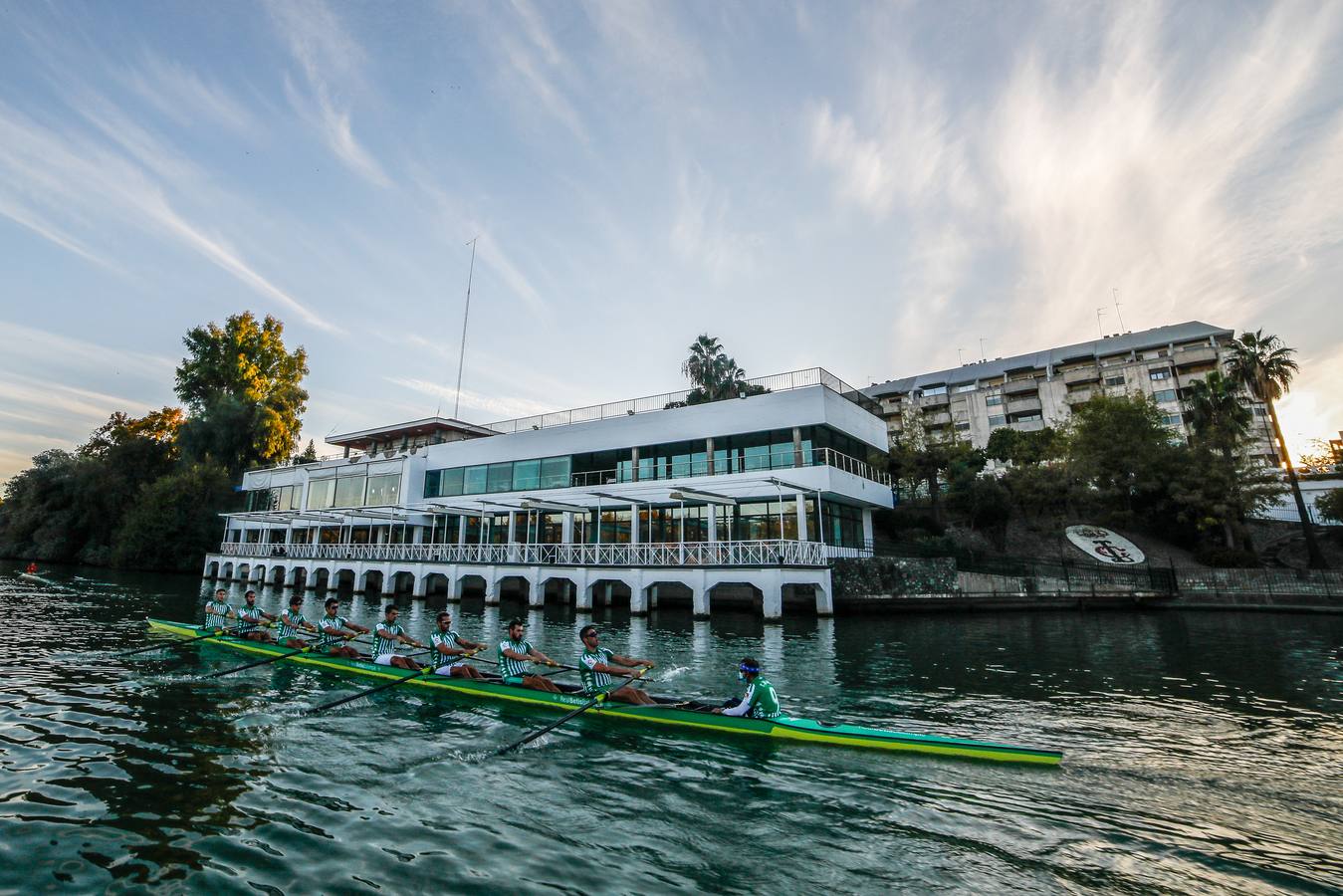 El Betis se prepara para la próxima regata Sevilla - Betis