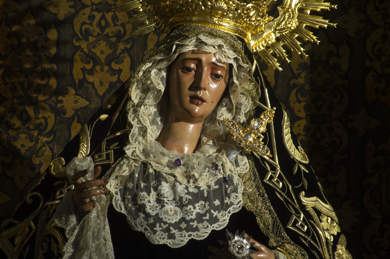 La Virgen del Valle con la nueva saya