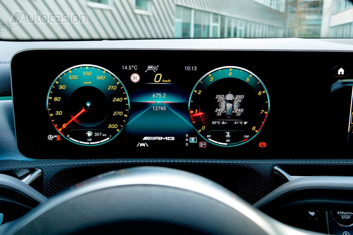 Fotogalería del Mercedes A45s AMG 2020