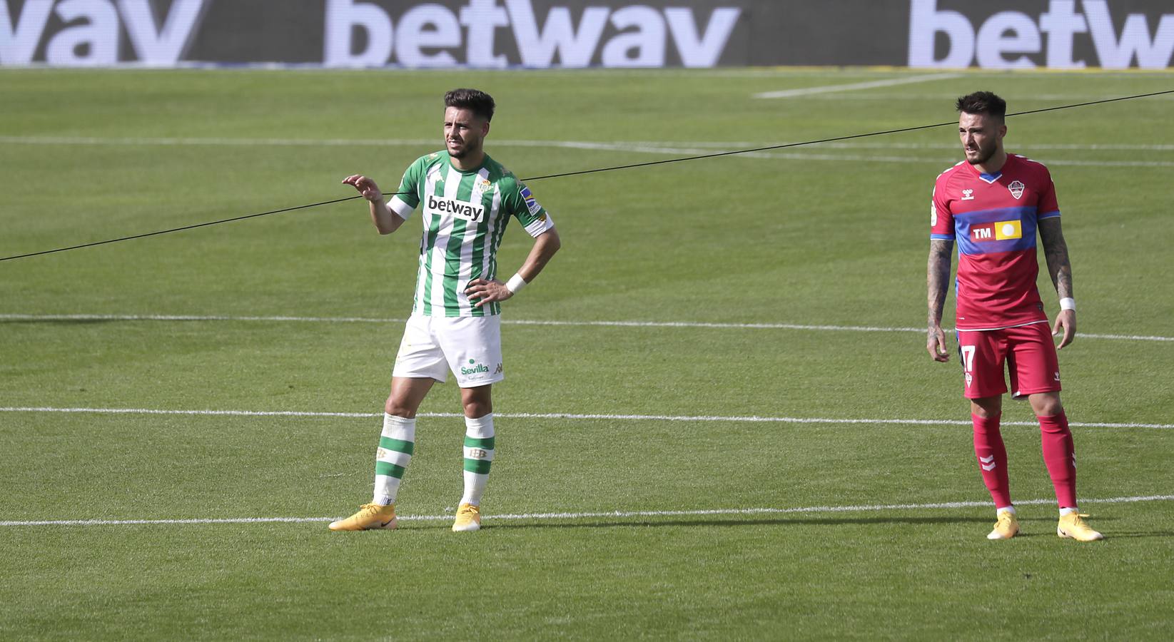 En imágenes, la victoria del Betis sobre el Elche