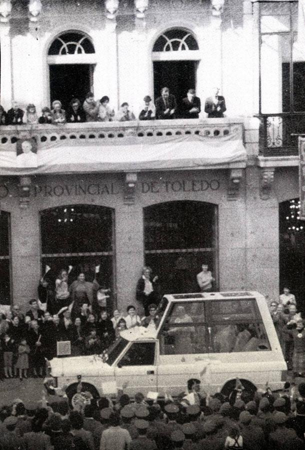 La histórica visita de Juan Pablo II a Toledo