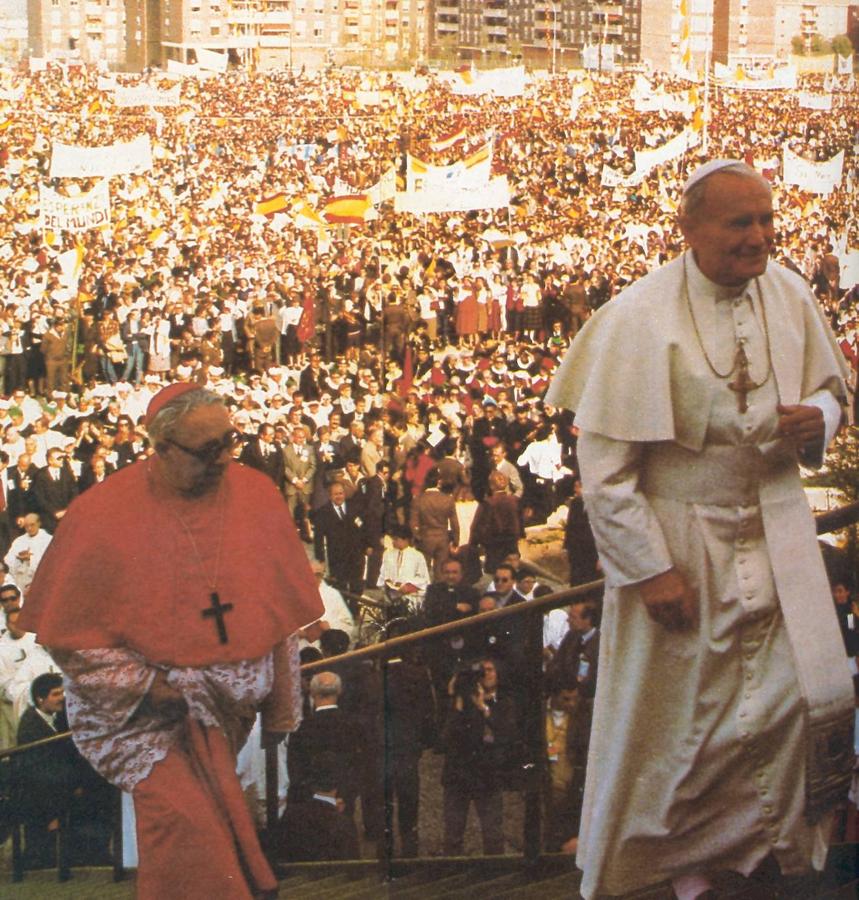 La histórica visita de Juan Pablo II a Toledo