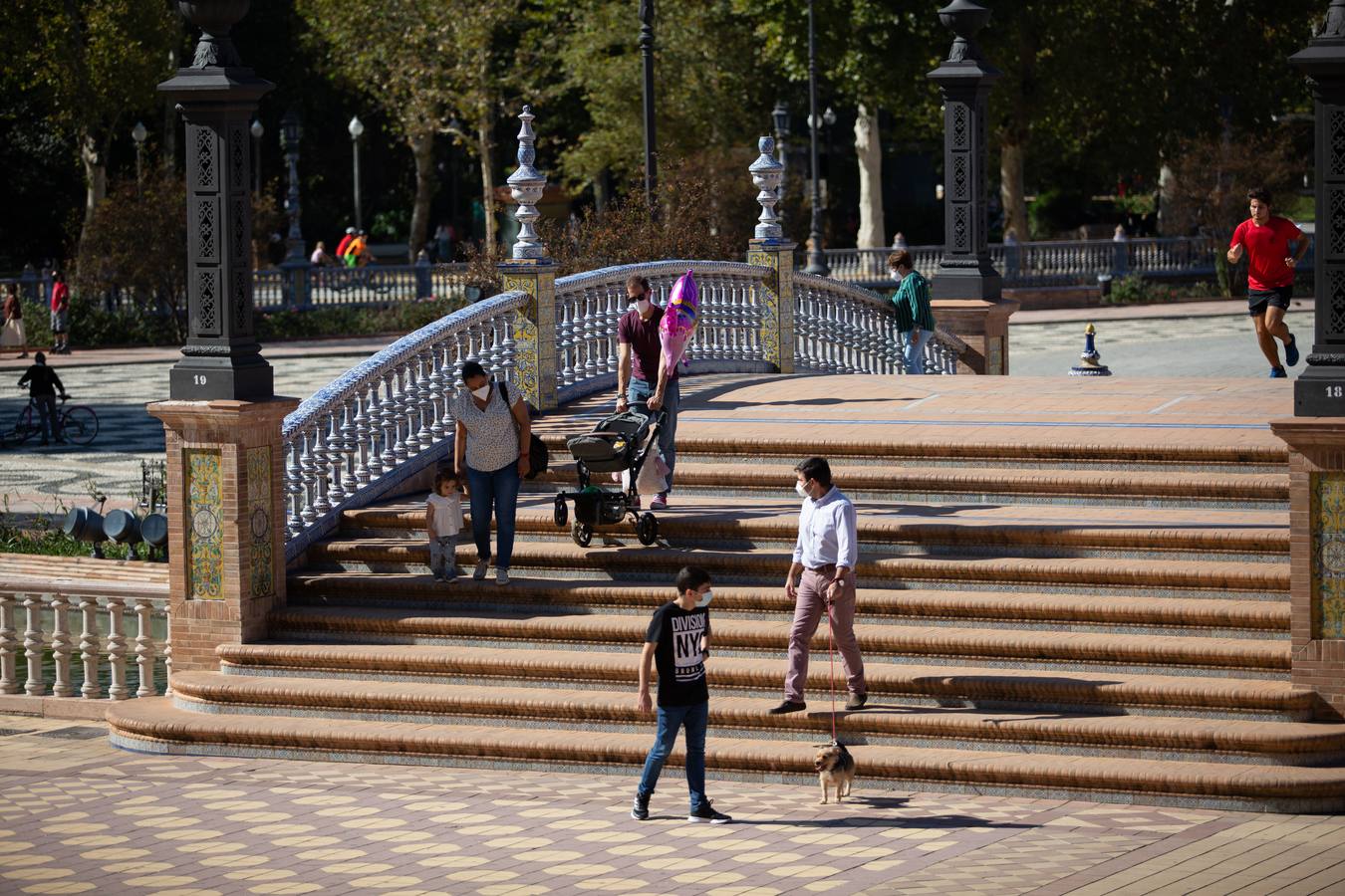 Los parques de Sevilla, un remanso de paz para las familias