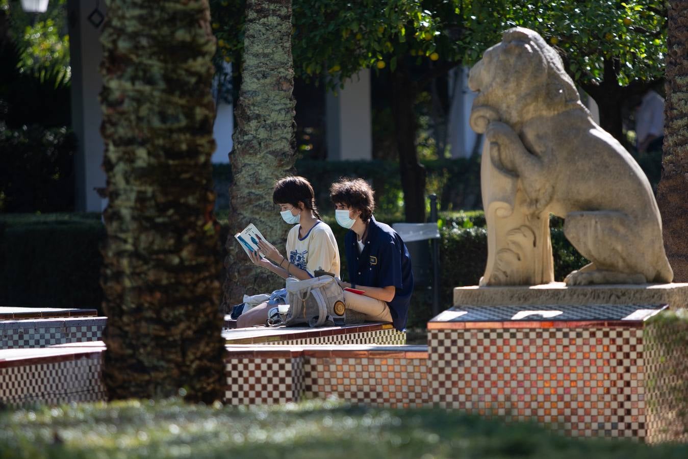 Los parques de Sevilla, un remanso de paz para las familias