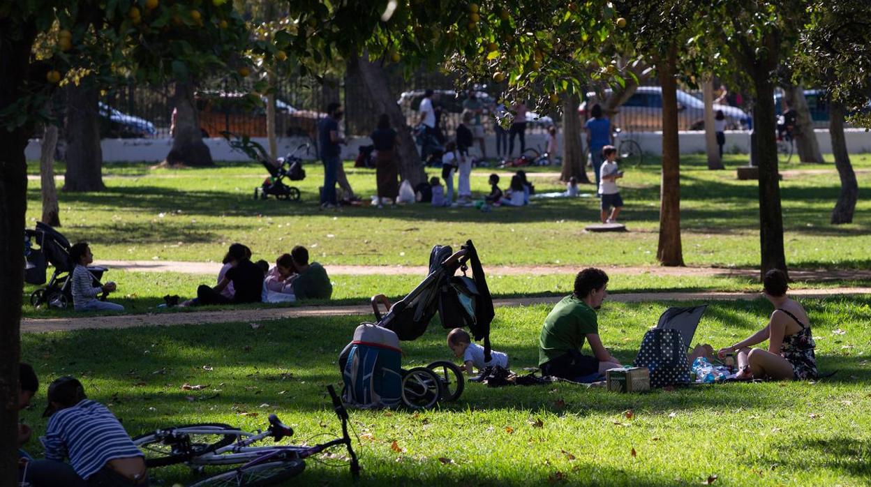 Los parques de Sevilla, un remanso de paz para las familias