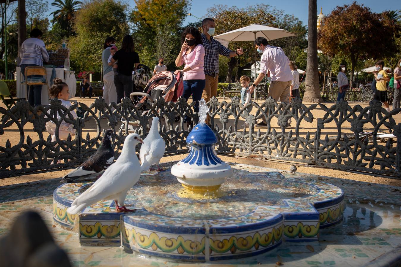 Los parques de Sevilla, un remanso de paz para las familias