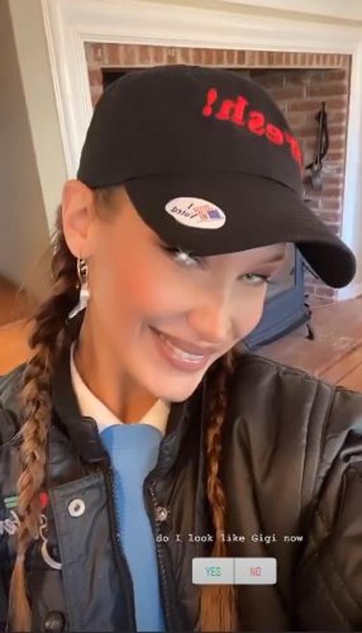 Las hermanas Hadid han pasado la jornada electoral en familia, como así han dado cuenta sus respectivas redes sociales. 