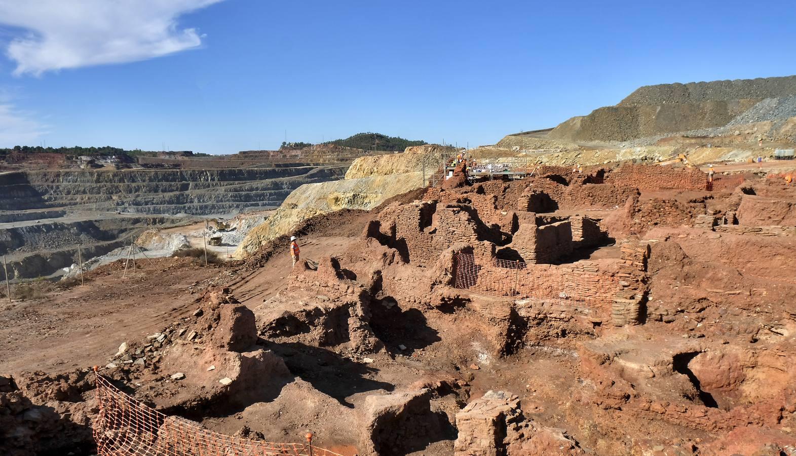 En imágenes, excavaciones arqueológicas en las minas de Río Tinto