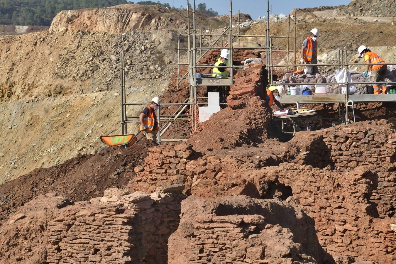 En imágenes, excavaciones arqueológicas en las minas de Río Tinto