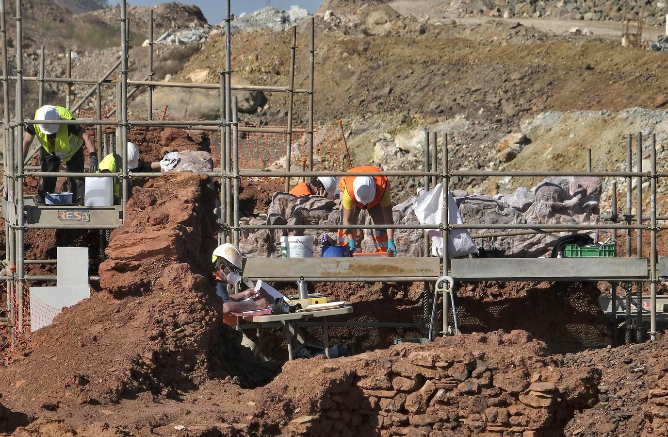 En imágenes, excavaciones arqueológicas en las minas de Río Tinto