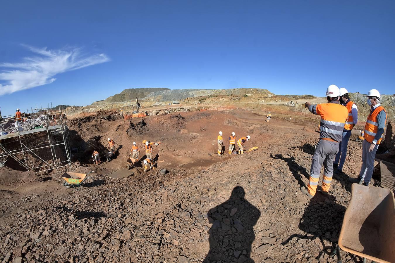 En imágenes, excavaciones arqueológicas en las minas de Río Tinto