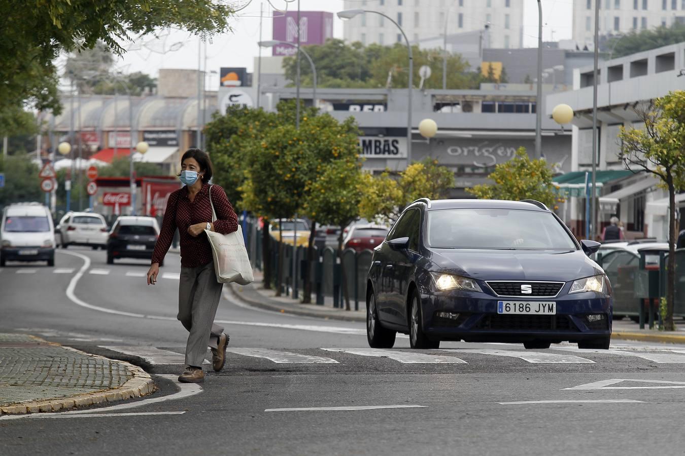 En imágenes, pueblos de Sevilla separados por una calle