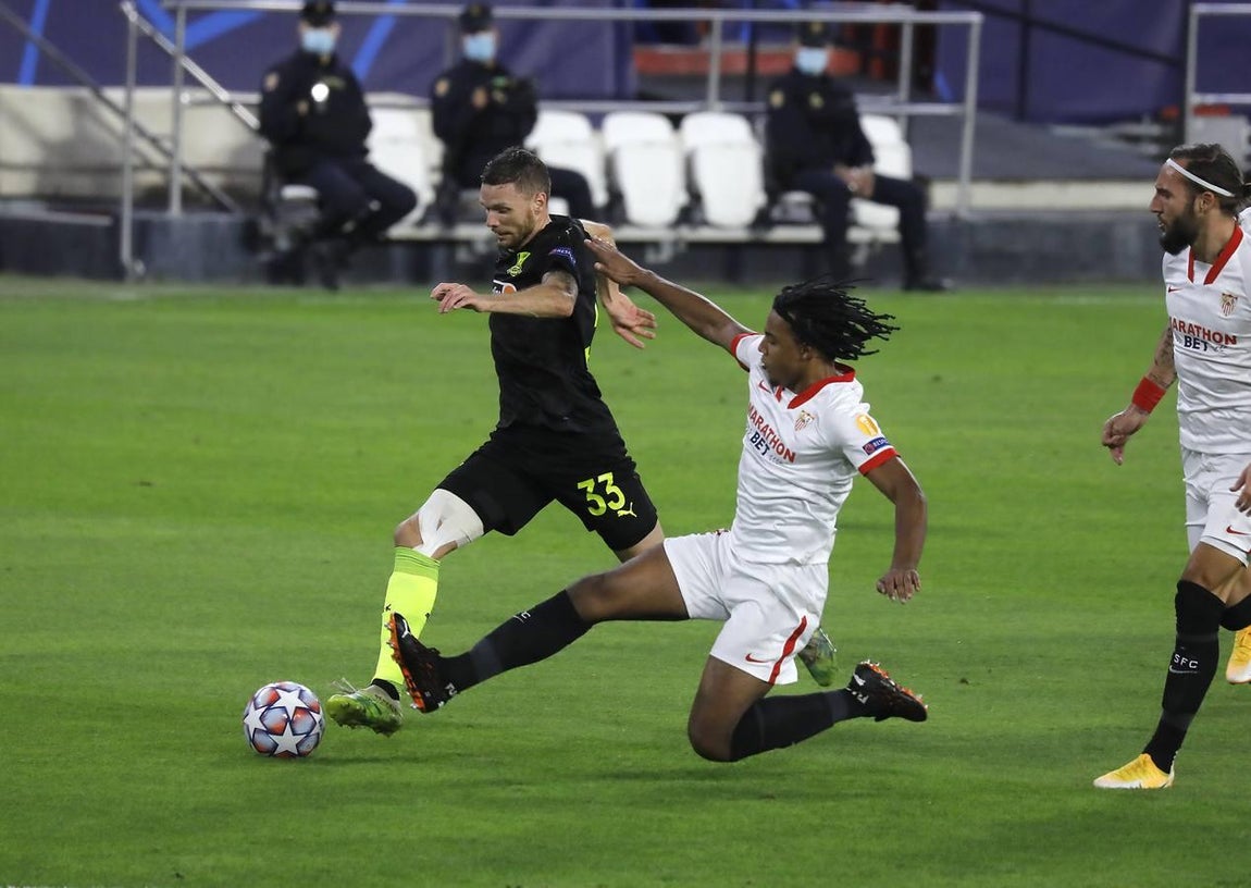 Las mejores imágenes del encuentro entre el Sevilla F.C. y el Krasnodar