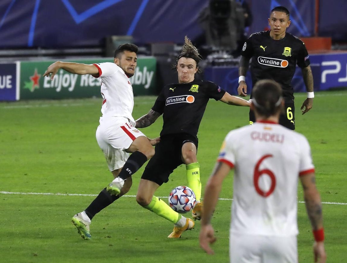 Las mejores imágenes del encuentro entre el Sevilla F.C. y el Krasnodar