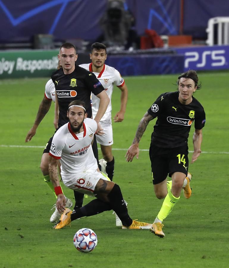 Las mejores imágenes del encuentro entre el Sevilla F.C. y el Krasnodar