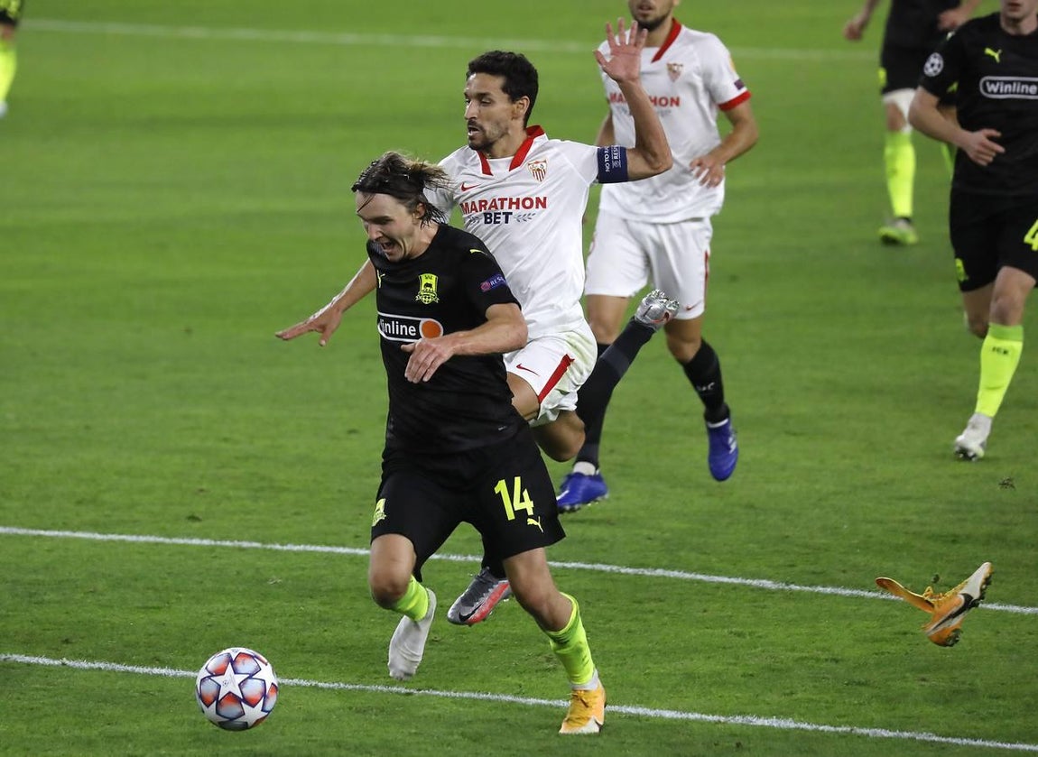 Las mejores imágenes del encuentro entre el Sevilla F.C. y el Krasnodar