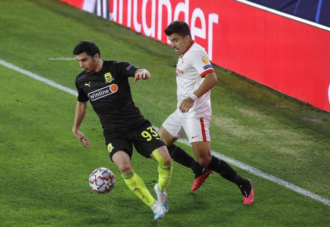 Las mejores imágenes del encuentro entre el Sevilla F.C. y el Krasnodar