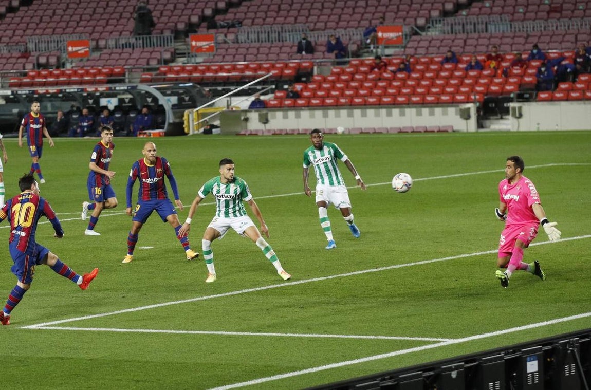 Las mejores imágenes del encuentro entre el F.C. Barcelona y el Real Betis Balompié