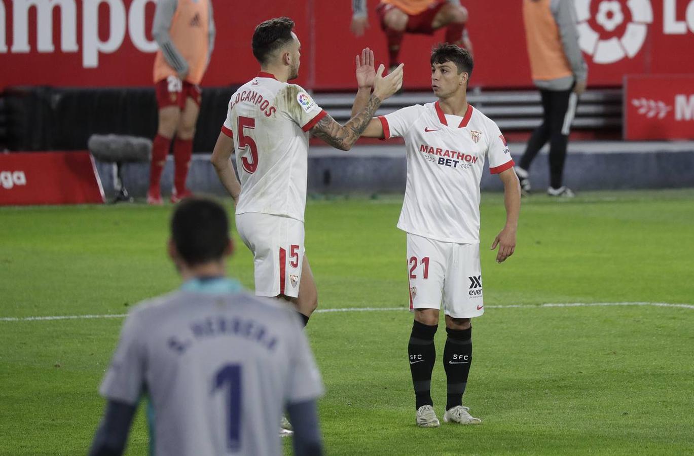 Las mejores imágenes del encuentro entre el Sevilla F.C. y el Osasuna