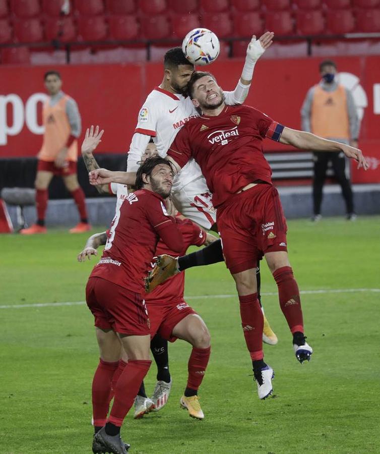 Las mejores imágenes del encuentro entre el Sevilla F.C. y el Osasuna