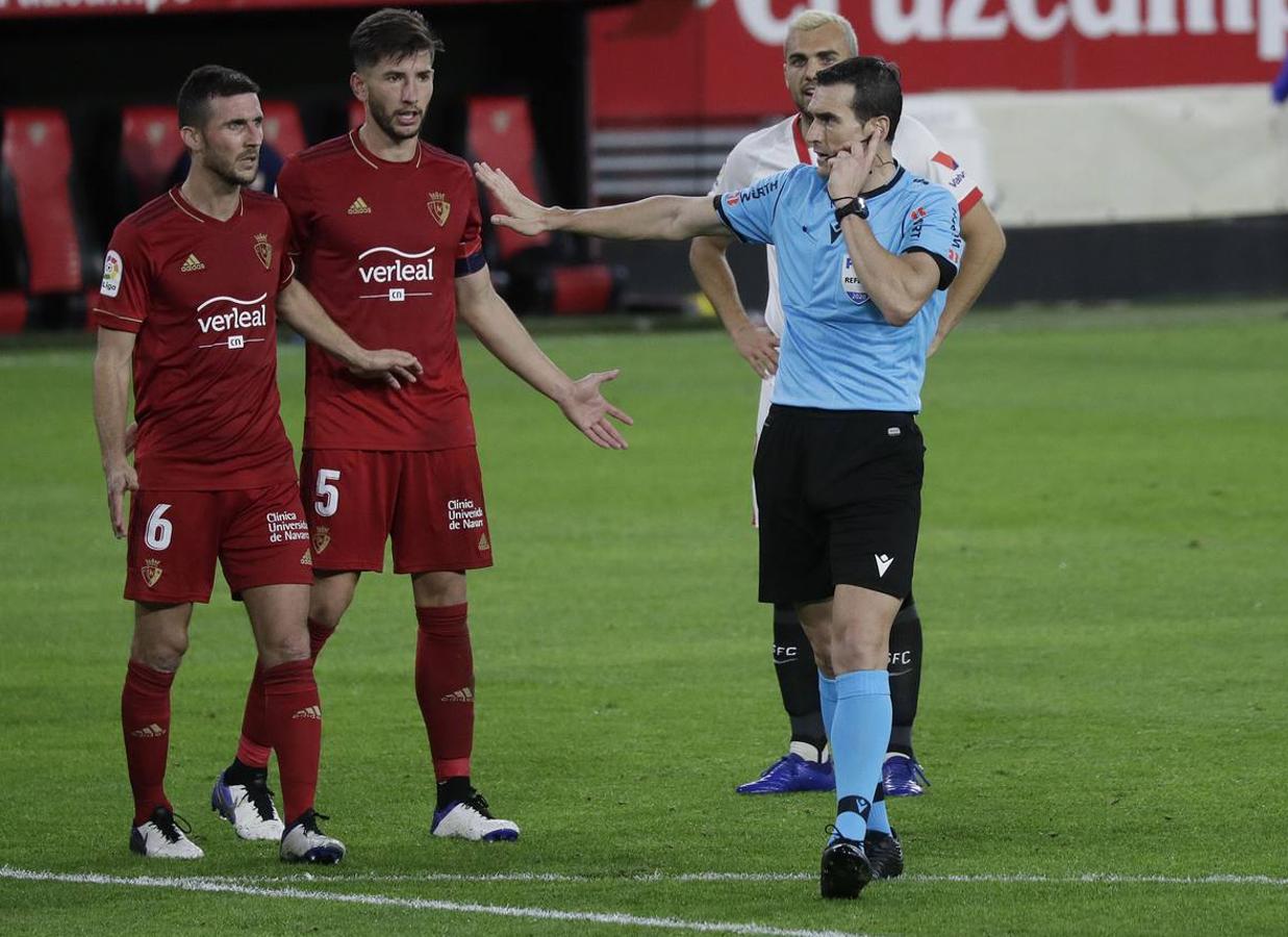 Las mejores imágenes del encuentro entre el Sevilla F.C. y el Osasuna