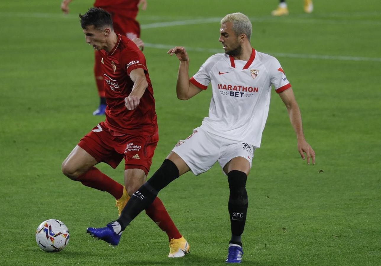 Las mejores imágenes del encuentro entre el Sevilla F.C. y el Osasuna