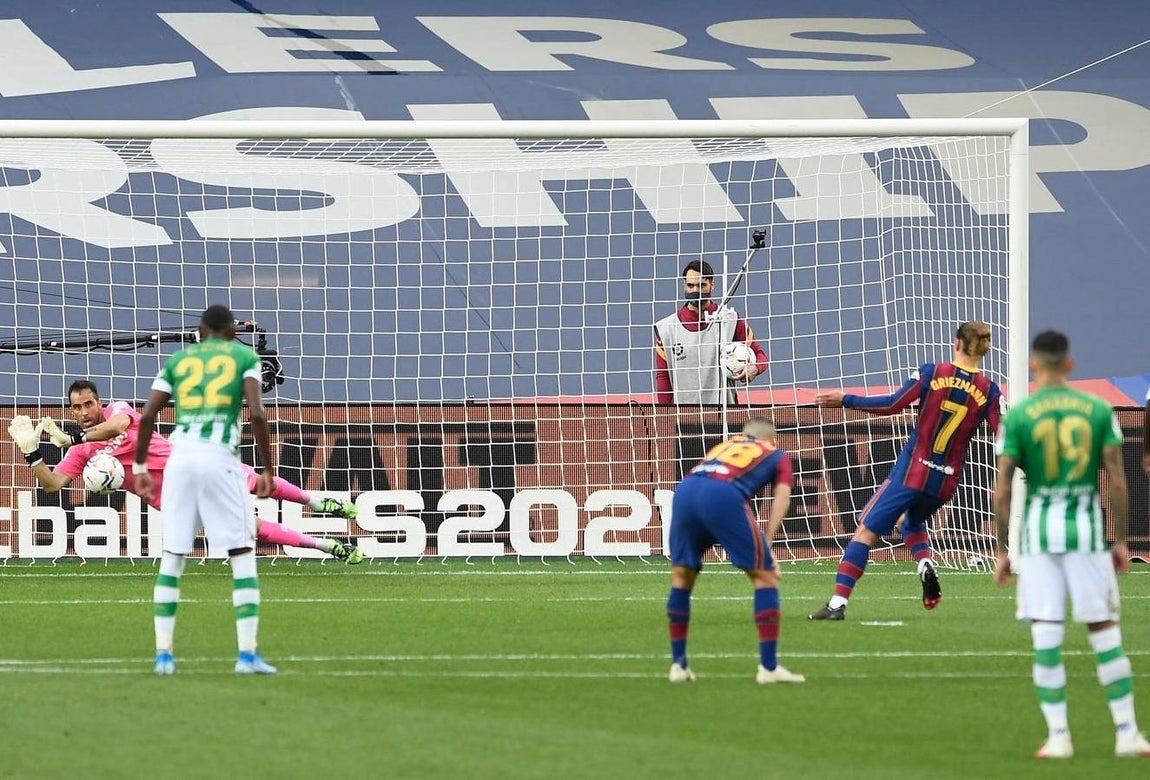 Las mejores imágenes del encuentro entre el F.C. Barcelona y el Real Betis Balompié