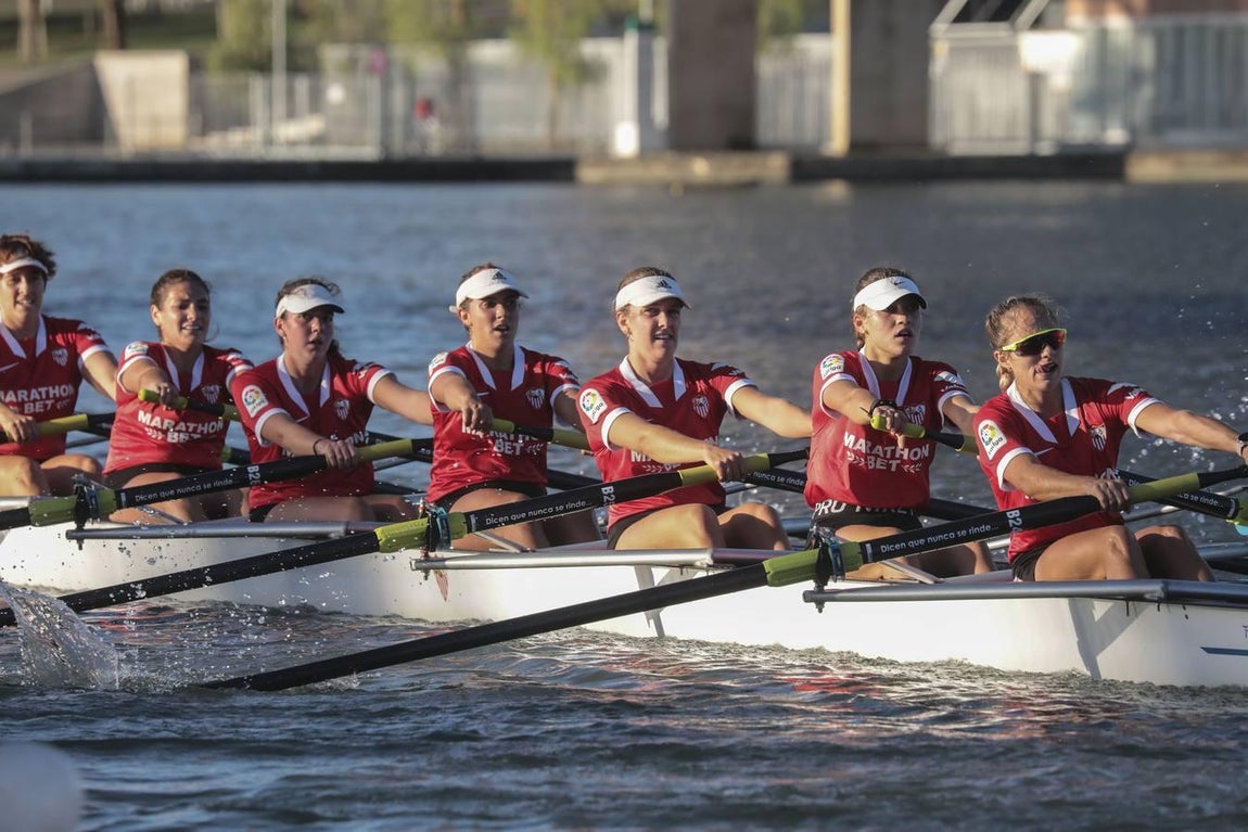 Victoria bética en la regata sevillana