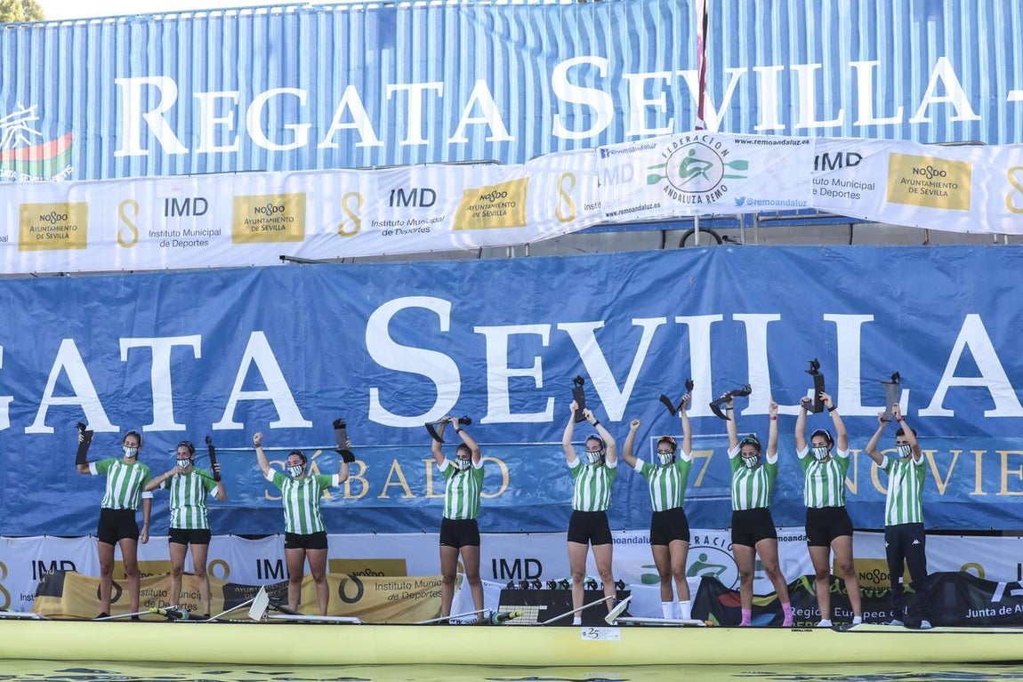 Victoria bética en la regata sevillana