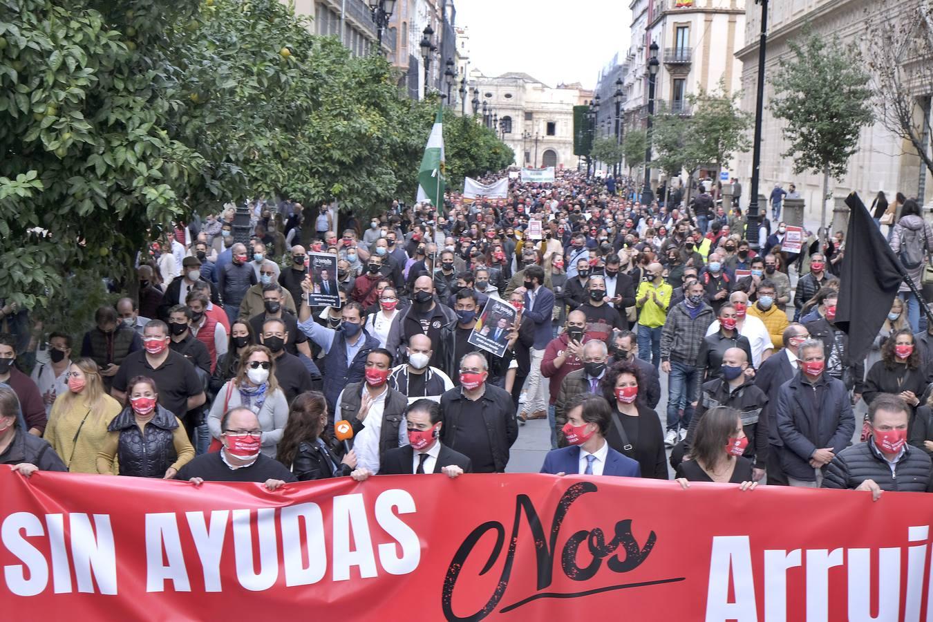 Los hosteleros de Sevilla, en pie de guerra